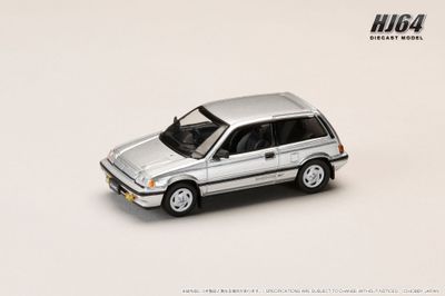 1:64 Hobby Japan - Honda Civic (AT) Late Version/Genuine optional Parts, silver