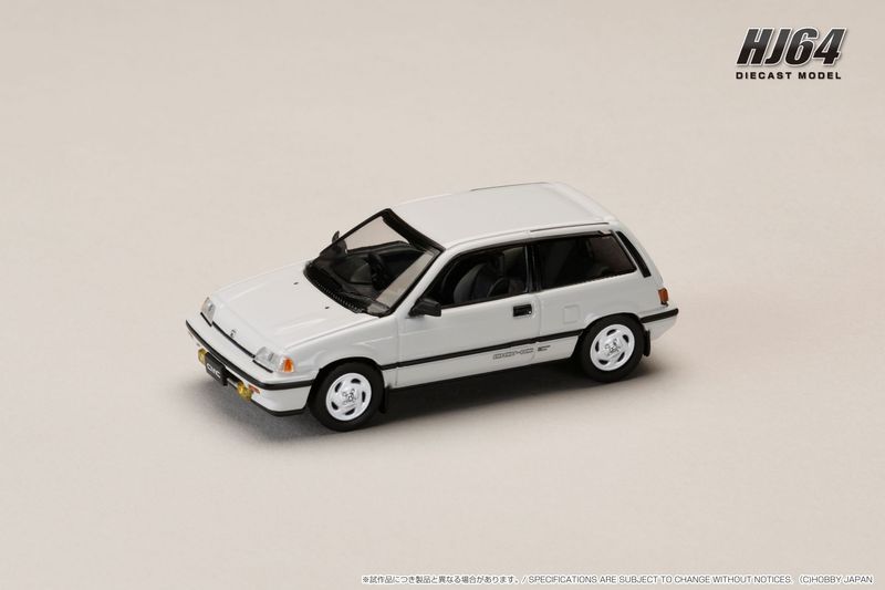 1:64 Hobby Japan - Honda Civic (AT) Late Version/Genuine optional Parts, white 1:64 Hobby Japan - Honda Civic (AT) Late Version/Genuine optional Parts, white