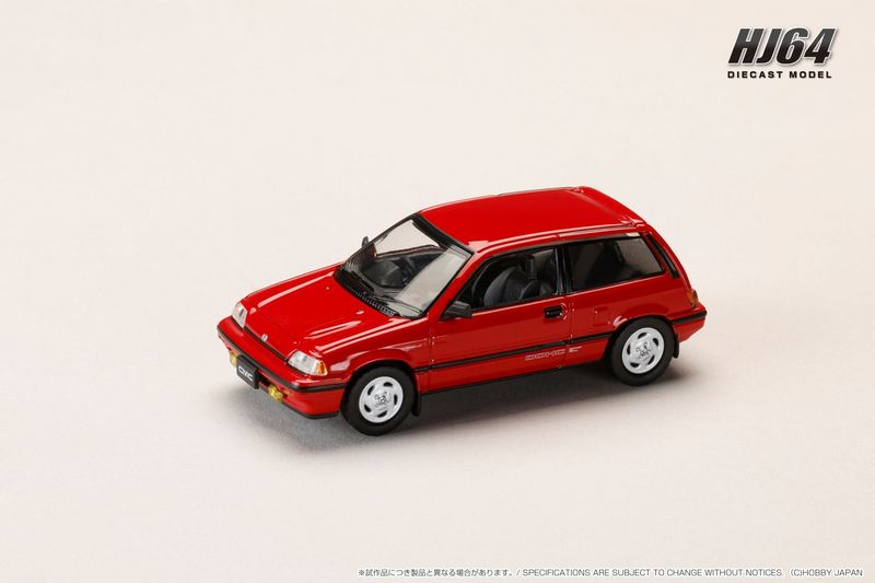 1:64 Hobby Japan - Honda Civic (AT) Late Version/Genuine optional Parts, red 1:64 Hobby Japan - Honda Civic (AT) Late Version/Genuine optional Parts, red
