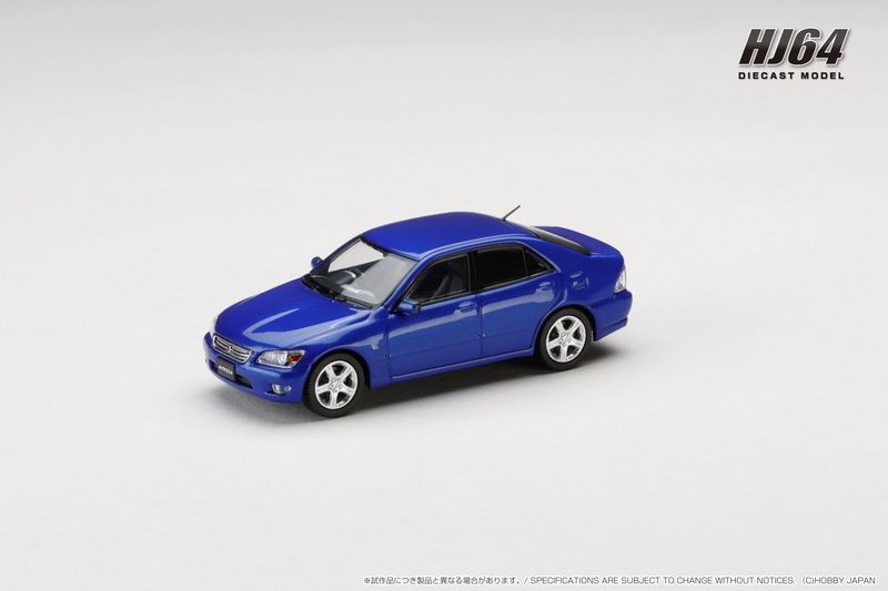 1:64 Hobby Japan - 1998 Toyota Altezza RS200 (E10), blue mica 1:64 Hobby Japan - 1998 Toyota Altezza RS200 (E10), blue mica