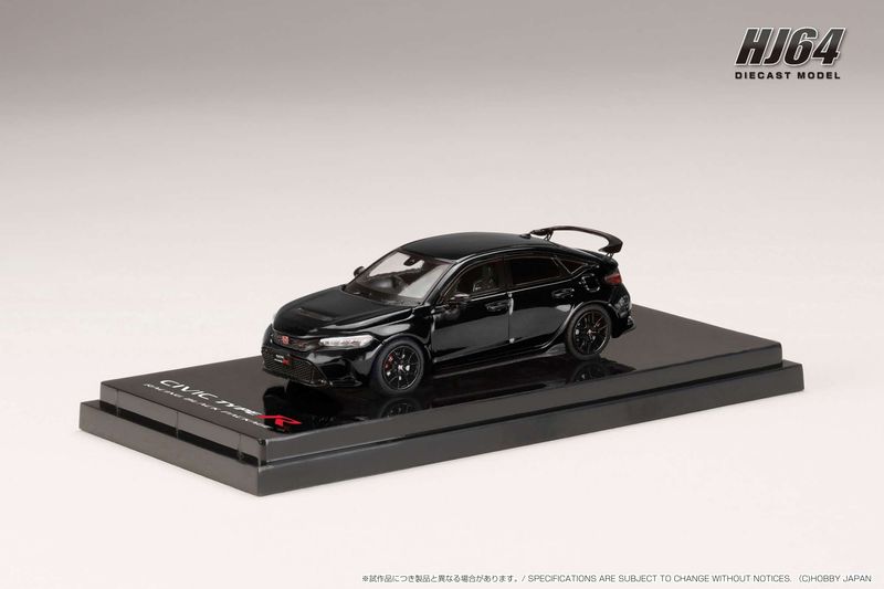 1:64 Hobby Japan - Honda Civic Type R (FL5), Racing Black Package 2025, crystal black pearl 1:64 Hobby Japan - Honda Civic Type R (FL5), Racing Black Package 2025, crystal black pearl