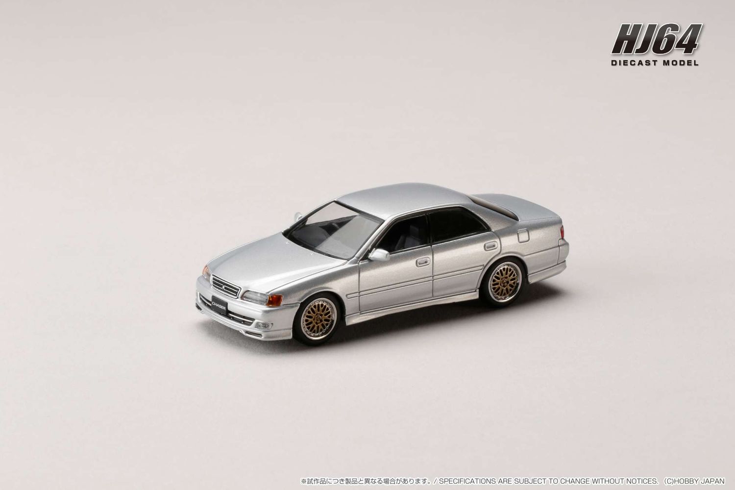 1:64 Hobby Japan - 1998 Toyota CHASER TOURER V (JZX100) JDM Style, silver metallic