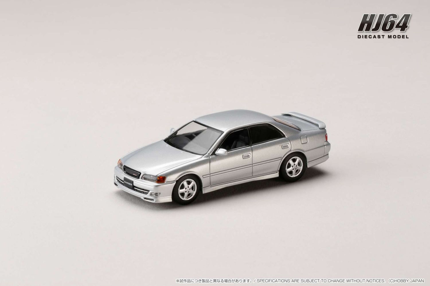 1:64 Hobby Japan - 1998 Toyota CHASER TOURER V (JZX100), silver metallic