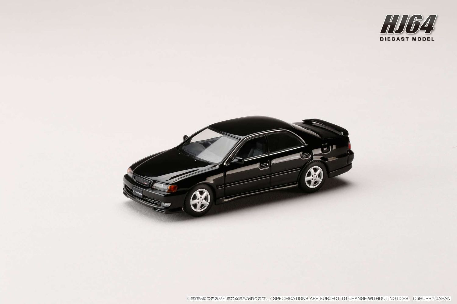1:64 Hobby Japan - 1998 Toyota CHASER TOURER V (JZX100), black (customized color)