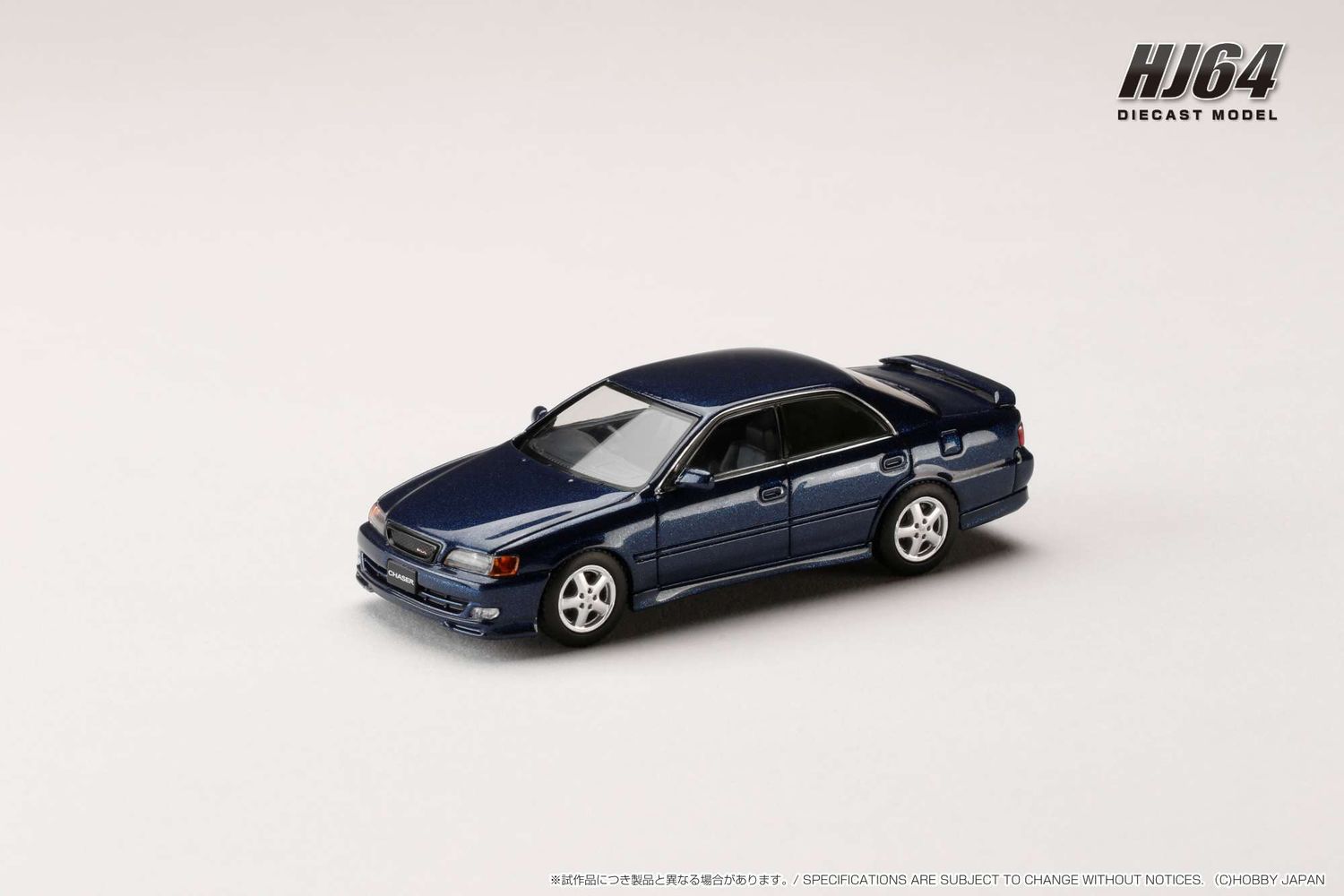 1:64 Hobby Japan - 1998 Toyota CHASER TOURER V (JZX100), dark blue mica