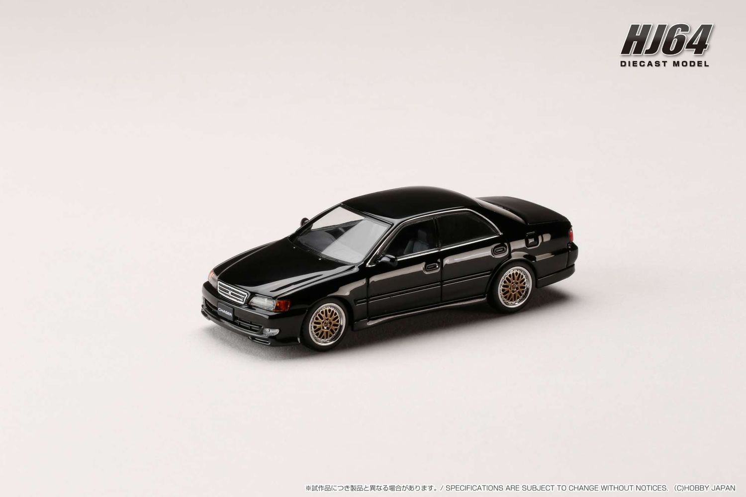 1:64 Hobby Japan - 1998 Toyota CHASER TOURER V (JZX100) JDM Style, black (Customized Color)