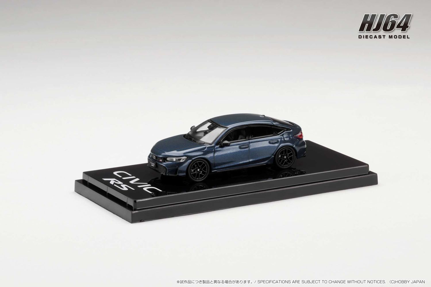 1:64 Hobby Japan - Honda Civic RS, seabed blue pearl