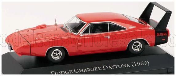 1:43 De Agostini - DODGE - CHARGER DAYTONA 1969 RED
