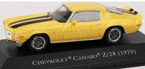 1:43 De Agostini - CHEVROLET - CAMARO Z/28 COUPE 1970 YELLOW