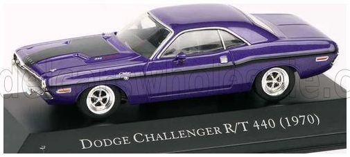 1:43 De Agostini - DODGE - CHALLENGER R/T 440 COUPE 1970 PURPLE