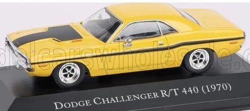 1:43 De Agostini - DODGE - CHALLENGER R/T 440 COUPE 1970 YELLOW
