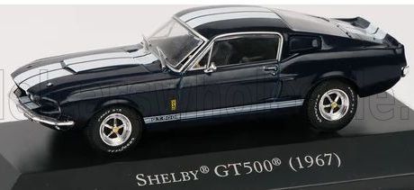 1:43 De Agostini - FORD - MUSTANG SHELBY GT500 COUPE 1967 BLACK