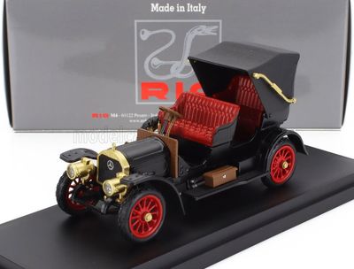 1:43 Rio Model - 1902 Mercedes Benz Simplex Cabriolet Black 1:43 Rio Model - 1902 Mercedes Benz Simplex Cabriolet Black