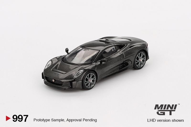 1:64 Mini GT - 2010 Jagiar C-X75 test Car 1:64 Mini GT - 2010 Jagiar C-X75 test Car