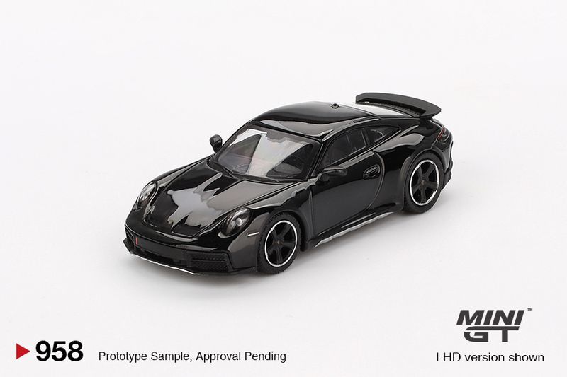 1:64 Mini GT - 2023 Porsche 911 (992) Dakar Black 1:64 Mini GT - 2023 Porsche 911 (992) Dakar Black