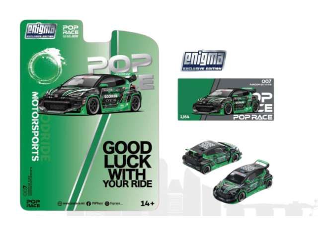 1:64 Pop Race Limited - Pandem GR Yaris *MotorSports* *Enigma Exclusive* 1:64 Pop Race Limited - Pandem GR Yaris *MotorSports* *Enigma Exclusive*