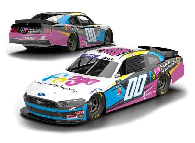 1:64 Action Racing Collectibles - 2025 Ford Mustang #00 Sheldon Creed *Friends of Jaclyn Foundation*