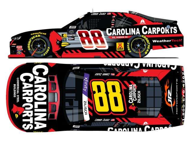 1:64 Action Racing Collectibles - 2025 Chevrolet #88 Connor Zilisch *Carolina Carports*