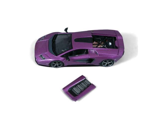 1:64 Hung Hing Toys - Lamborghini Countach LPI 800-4 *Super Car Collection*, Viola 30th 1:64 Hung Hing Toys - Lamborghini Countach LPI 800-4 *Super Car Collection*, Viola 30th