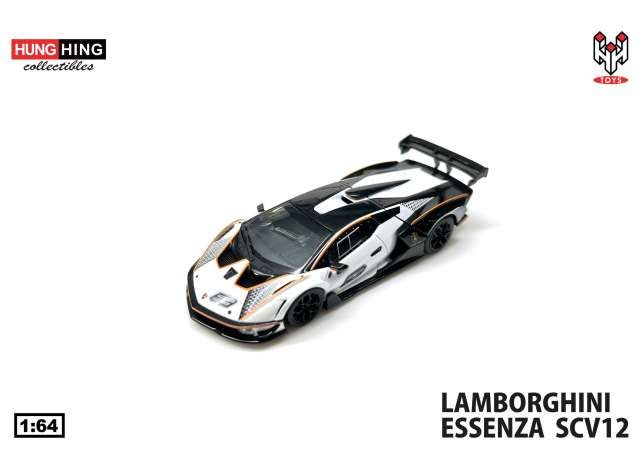 1:64 Hung Hing Toys - Lamborghini Essenza SCV12 *Super Car Collection*, Bianco Siderale 1:64 Hung Hing Toys - Lamborghini Essenza SCV12 *Super Car Collection*, Bianco Siderale