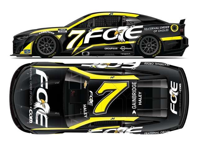 1:64 Action Racing Collectibles - 2025 Chevrolet #7 Justin Haley *Fraternal Order of Eagles*