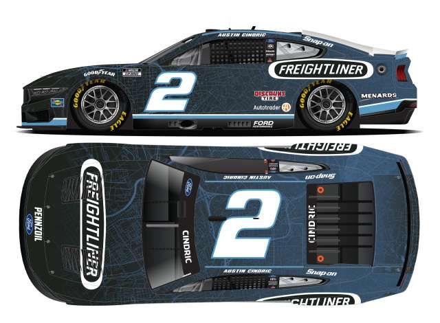 1:64 Action Racing Collectibles - 2025 Ford Mustang #2 Austin Cindric *Freightliner*