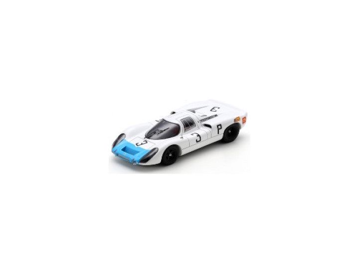 1:43 Spark - Porsche 907 No.3 2nd 1000Km Nürburgring 1968 Hans Herrmann - Rolf Stommelen