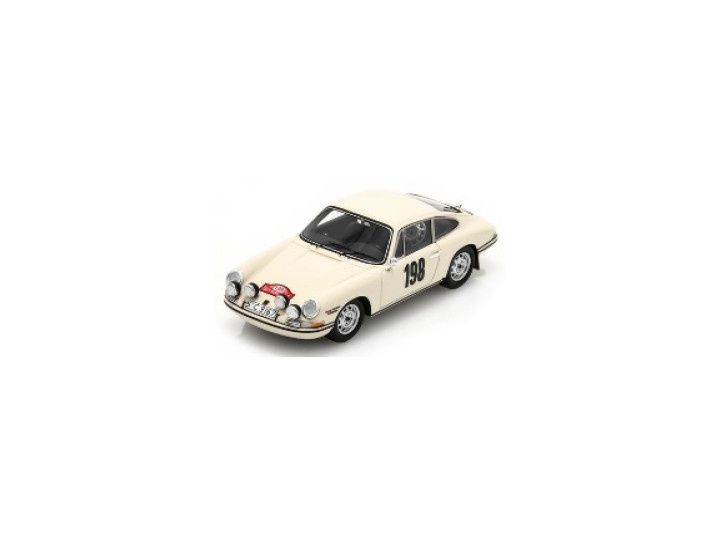 1:43 Spark - Porsche 911 T/R No. 198 Rally Monte Carlo 1968 S. Zasada - J. Dobrzański