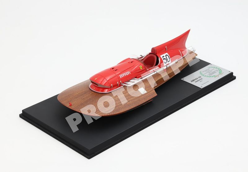 1:18 BBR - Timossi Ferrari Arno XI 1953 motorboat Nando dell Orto - prototype 1:18 BBR - Timossi Ferrari Arno XI 1953 motorboat Nando dell Orto - prototype