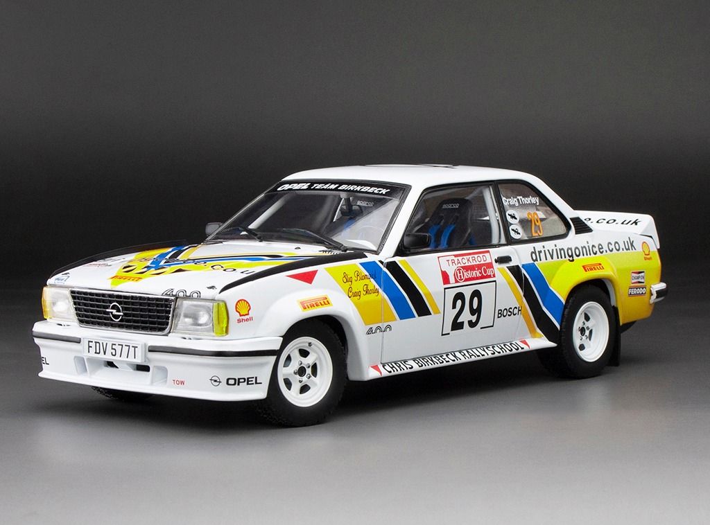 1:18 Sunstar - Opel Ascona 400 -#29 S.Blomqvist/T.Craig - Trackrod Historic Cup 2016
