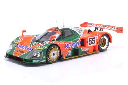 1:18 Werk83 - Mazda 787B #55 Winner 24h LeMans 1991 Weidler, Herbert, Gachot *Reproduktion*