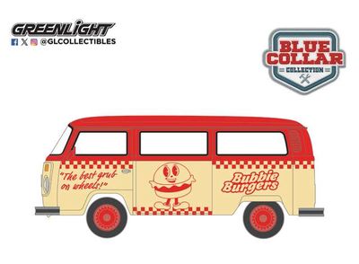 1:64 Greenlight - 1975 Volkswagen Type 2 (T2B) - Food Truck *Blue Collar Collection Series 14*