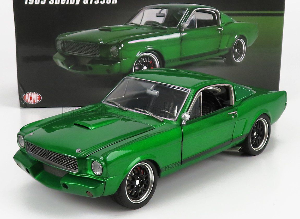 1:18 ACME - 1965 Shelby GT350R Street Fighter - Green Hornet