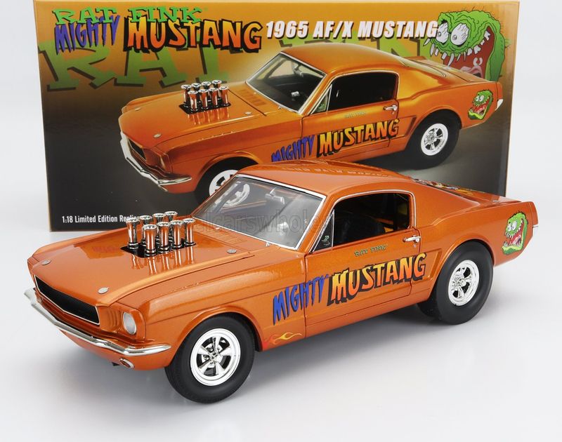 1:18 ACME - 1965 Ford Mustang A/FX - Rat Fink's Mighty Mustang 1:18 ACME - 1965 Ford Mustang A/FX - Rat Fink's Mighty Mustang