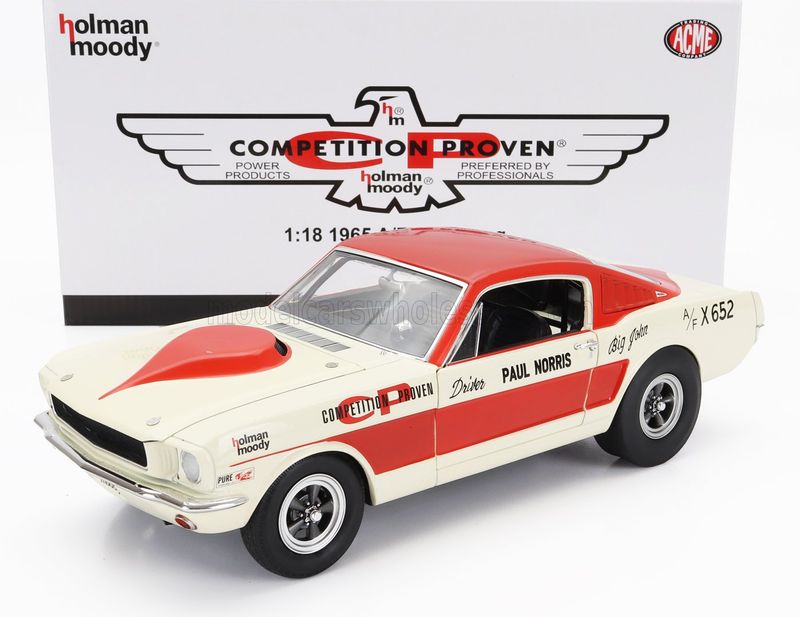 1:18 ACME - 1965 Ford Mustang A/FX - Holman Moody - Paul Norris 1:18 ACME - 1965 Ford Mustang A/FX - Holman Moody - Paul Norris
