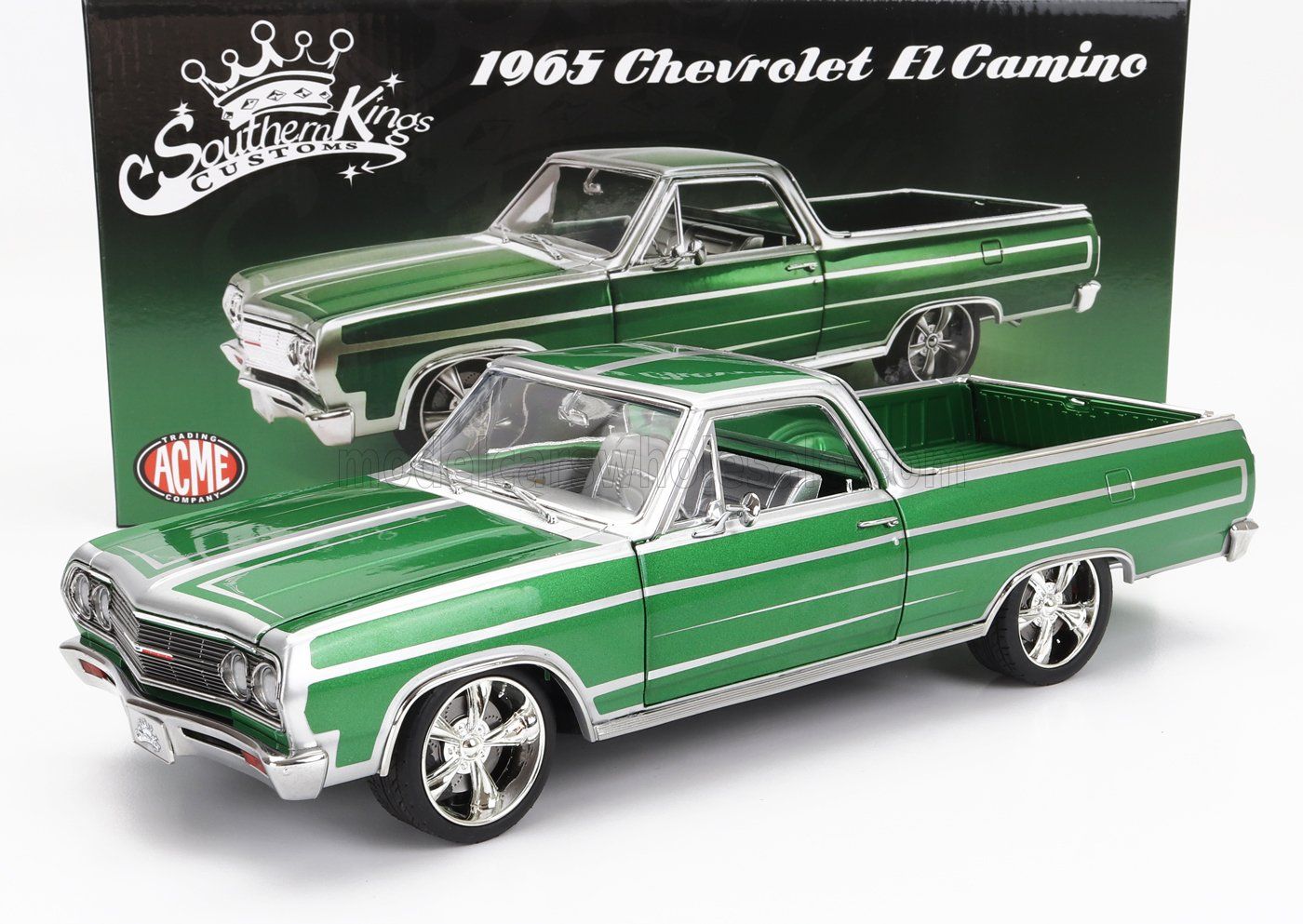 1:18 ACME - 1965 Chevrolet El Camino Customs, green