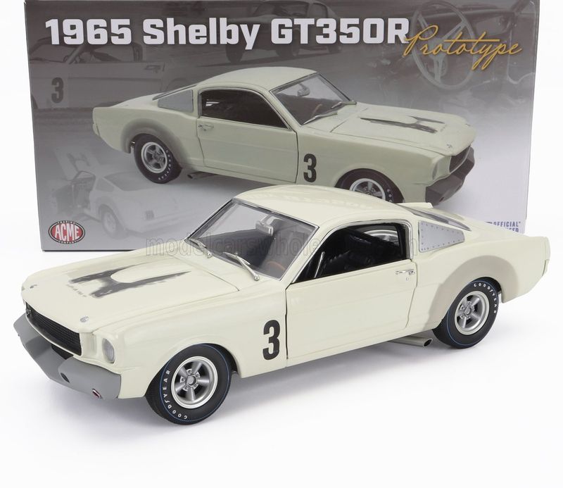 1:18 ACME - 1965 Shelby GT350 *Prototype*, white 1:18 ACME - 1965 Shelby GT350 *Prototype*, white