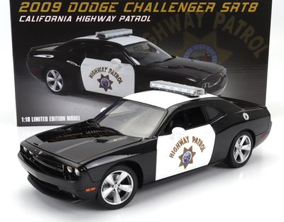 1:18 ACME - 2009 Dodge Challenger SRT8 *Chips*, black/white 1:18 ACME - 2009 Dodge Challenger SRT8 *Chips*, black/white