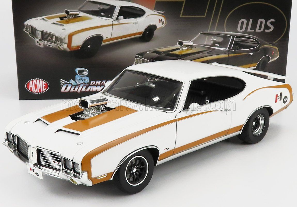 1:18 ACME - 1972 Oldsmobile 442 - Hurst - Drag Outlaw