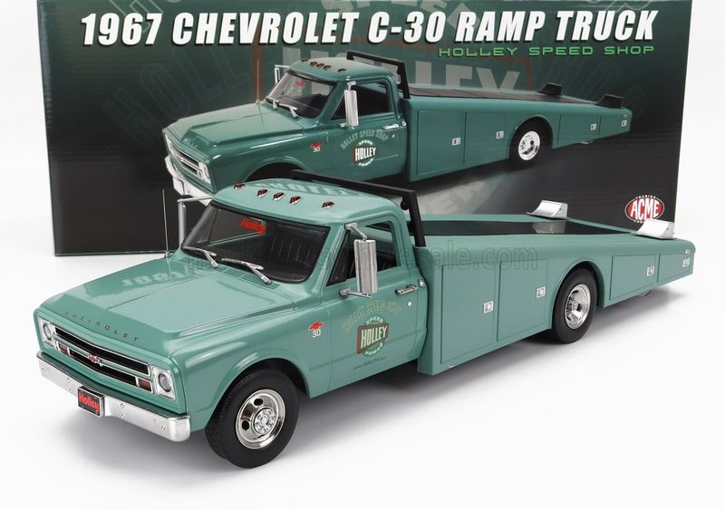 1:18 ACME - 1967 Chevrolet C-30 Ramp Truck - Holley 1:18 ACME - 1967 Chevrolet C-30 Ramp Truck - Holley