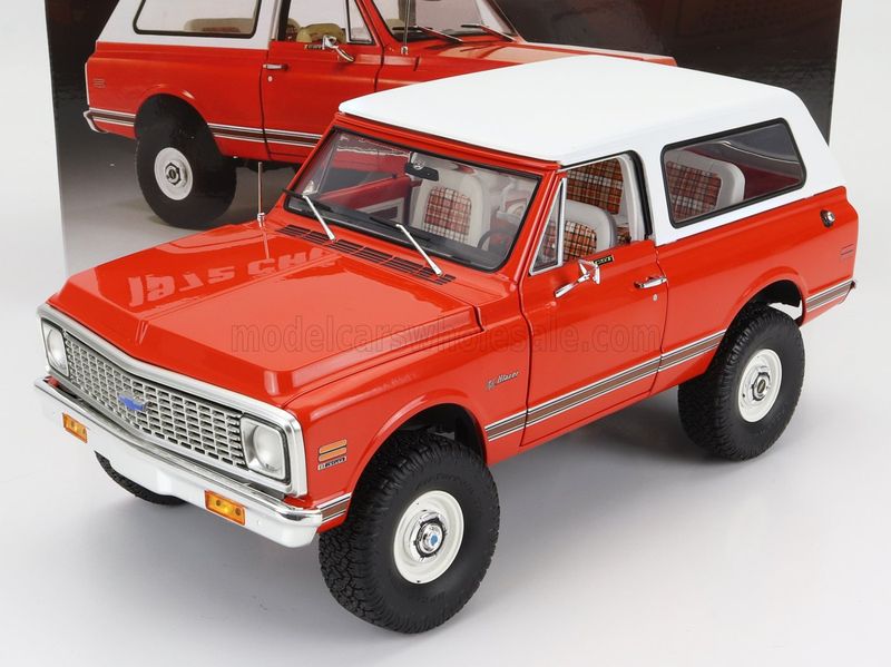 1:18 ACME - 1972 Chevrolet Blazer K/5 - Highlander Edition Orange 1:18 ACME - 1972 Chevrolet Blazer K/5 - Highlander Edition Orange
