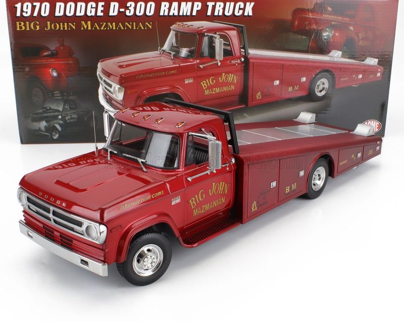 1:18 ACME - 1970 Dodge D-300 Ramp Truck - Mazmanian 1:18 ACME - 1970 Dodge D-300 Ramp Truck - Mazmanian