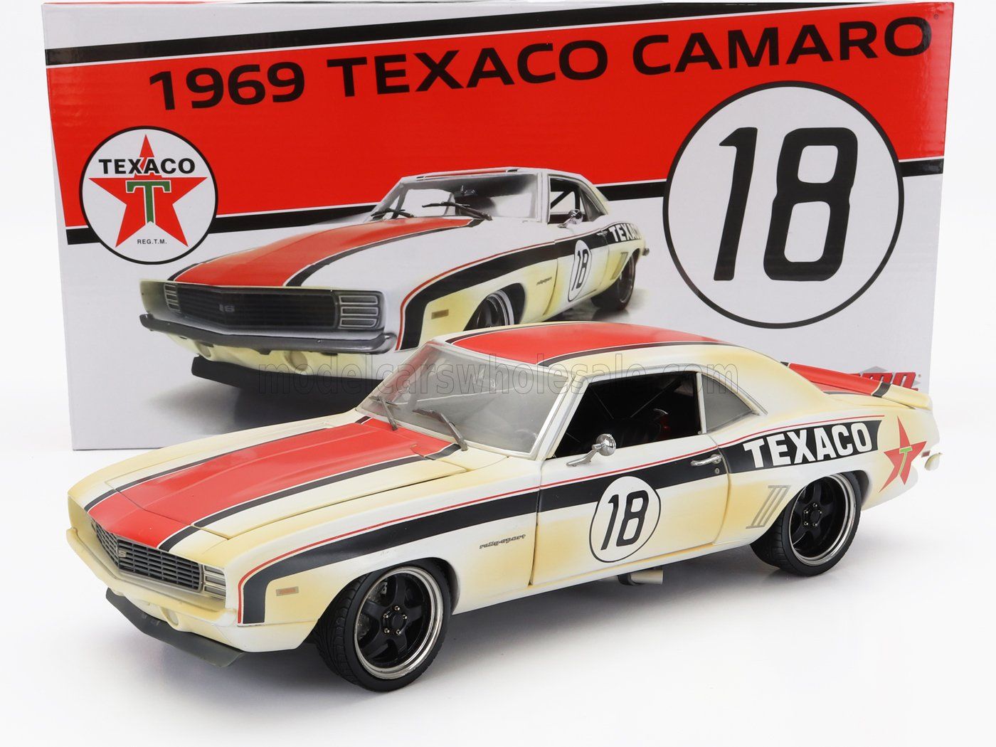 1:18 GMP - #18 1969 Chevrolet Camaro RS Street Fighter - Texaco
