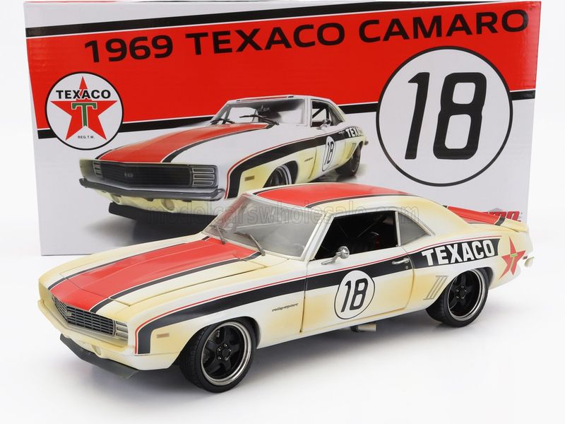 1:18 GMP - #18 1969 Chevrolet Camaro RS Street Fighter - Texaco 1:18 GMP - #18 1969 Chevrolet Camaro RS Street Fighter - Texaco
