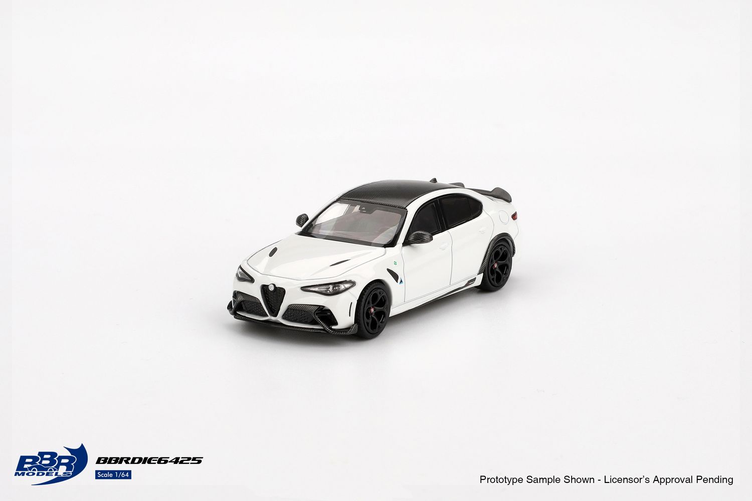 1:64 BBR - 2020 Alfa Romeo Giulia GTA, white