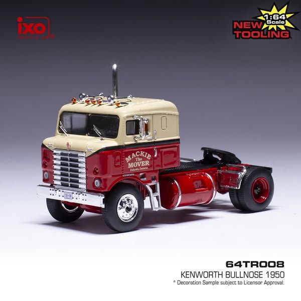 1:64 Ixo - Kenworth Bullnose, rot/beige, 1950