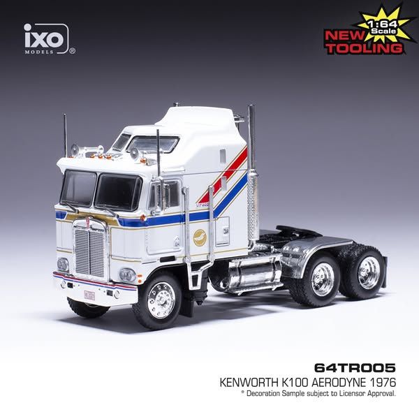 1:64 Ixo - Kenworth K100 Aerodyne, weiss, 1976