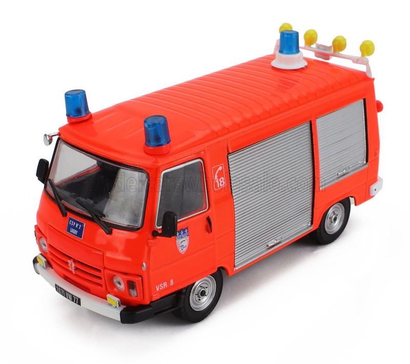 1:43 Hechette - PEUGEOT - J9 VAN VEHICULE DE SECOURS ROITER FIRE ENGINE 1982 1:43 Hechette - PEUGEOT - J9 VAN VEHICULE DE SECOURS ROITER FIRE ENGINE 1982