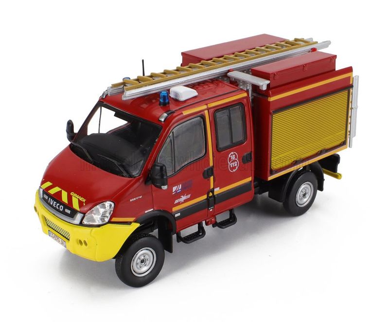 1:43 Hechette - IVECO FIAT - DAILY VAN 4x4 GIMAEX DOUBLE CABINE FIRE ENGINE 2014 1:43 Hechette - IVECO FIAT - DAILY VAN 4x4 GIMAEX DOUBLE CABINE FIRE ENGINE 2014