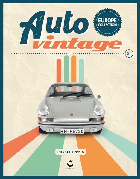 1:24 Centauria - PORSCHE 911S - 1969 Silver 1:24 Centauria - PORSCHE 911S - 1969 Silver